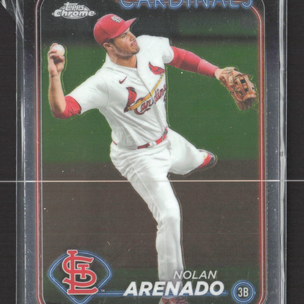 2024 Topps Chrome Nolan Arenado #215 Black Border