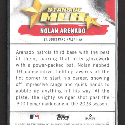 2025 Topps Stars of MLB Nolan Arenado #SMLB-1