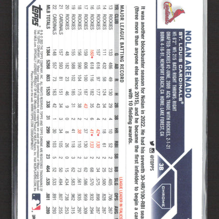 2023 Topps Chrome Nolan Arenado #115