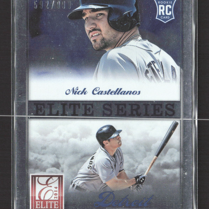 2014 Panini Elite Elite Series Nick Castellanos #11 RC