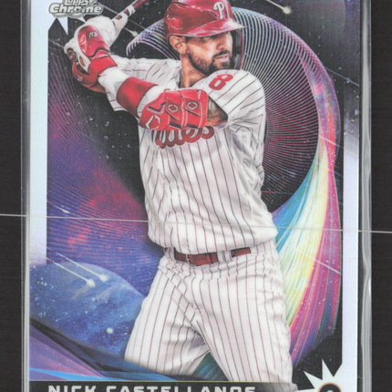 2022 Topps Chrome Sonic Galactic Nick Castellanos #SG-25