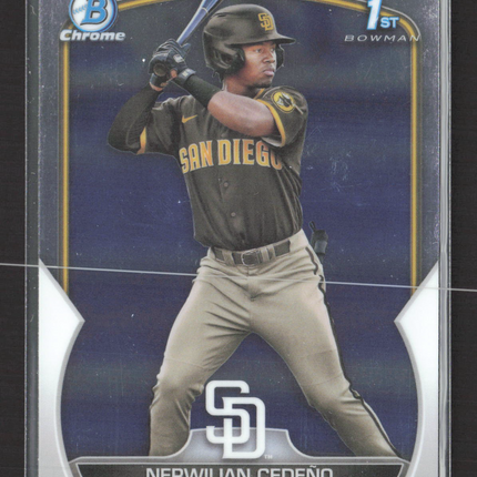 2023 Bowman Chrome Nerwilian Cedeño #BCP-81