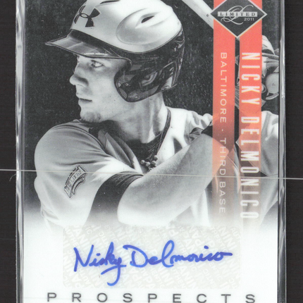 2012 Panini Limited Prospects Nicky Delmonico #17 079/399 Prospects