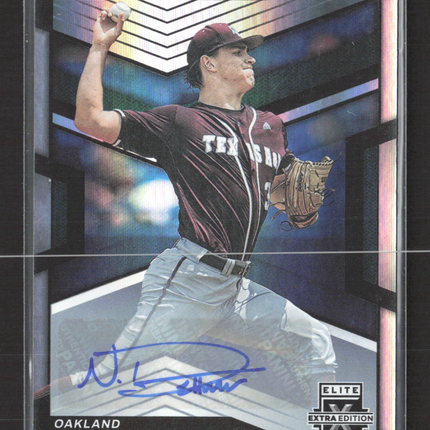2023 Panini Elite Extra Edition Prime Numbers Nathan Dettmer #117 052/200