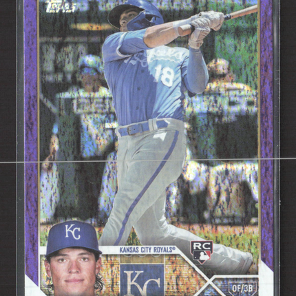 2022 Topps Series Two Nate Eaton #557 Purple Foil 122/799 RC