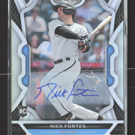 2022 Panini Chronicles Certified Nick Fortes #17 RC
