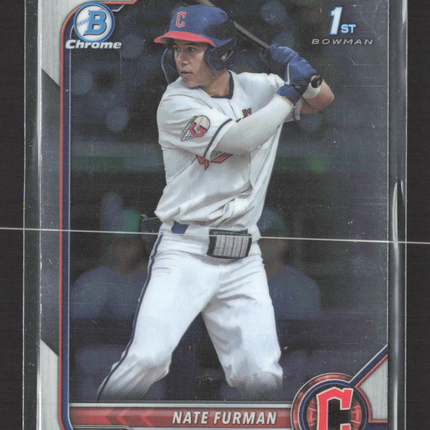 2022 Bowman Chrome Nate Furman #BDC-182 1st Bowman