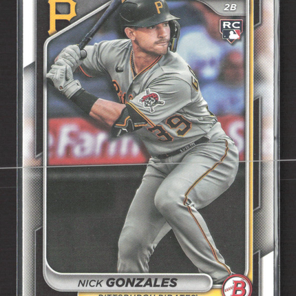 2024 Bowman Nick Gonzales #62 RC