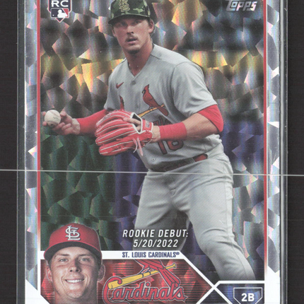 2023 Topps Update Series Nolan Gorman #US212 Foilboard RC