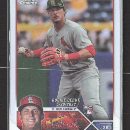 2023 Topps Chrome Update Series Nolan Gorman #USC145 RC