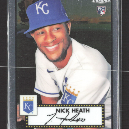 2021 Topps Chrome Nick Heath #45 RC