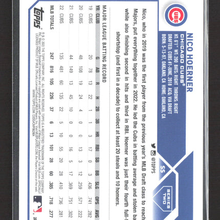 2023 Topps Series 2 Nico Hoerner #485