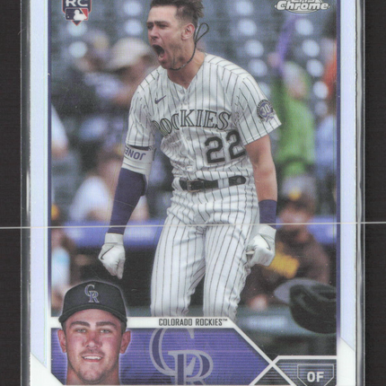 2023 Topps Chrome Nolan Jones #USC178 Refractor RC