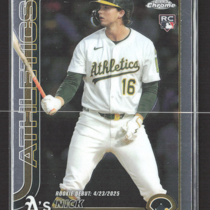 2025 Topps Chrome Nick Kurtz #USC180 RC