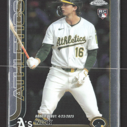 2025 Topps Chrome Nick Kurtz #USC180 RC