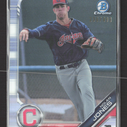 2019 Bowman Chrome Nolan Jones #BCP-155 Refractor 236/499