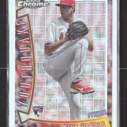 2022 Topps Chrome Youthquake Nick Lodolo #YQ-19 RC