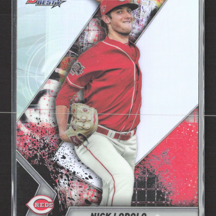 2019 Bowman's Best Nick Lodolo #TP-17 Refractor