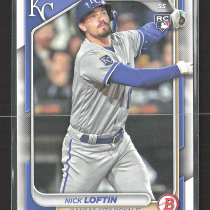 2024 Topps Bowman Nick Loftin #71 RC
