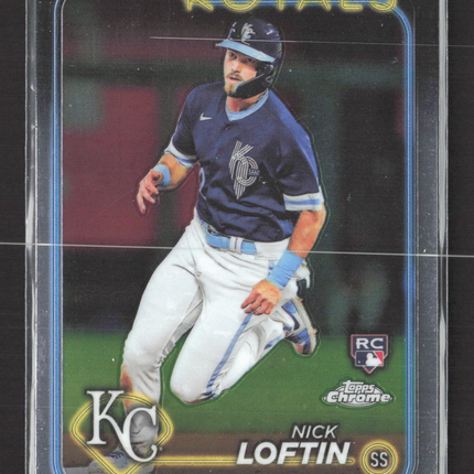 2024 Topps Chrome Nick Loftin #183 RC