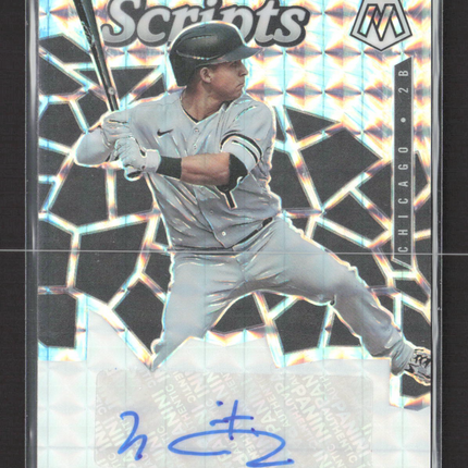2021 Panini Mosaic Prizm Scripts Nick Madrigal #SCR-NM auto