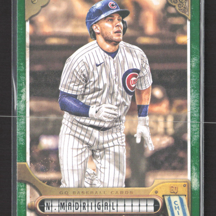2022 Topps Gypsy Queen Nick Madrigal #201 Green
