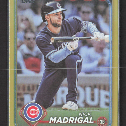 2024 Topps Series 2 Nick Madrigal #515 Yellow
