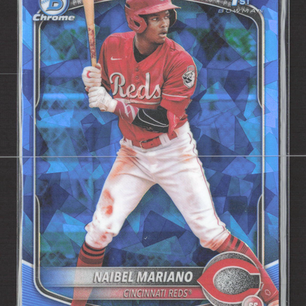2025 Bowman Chrome Sapphire Edition Naibel Mariano #BCP-99