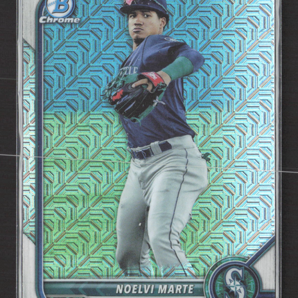2022 Bowman Chrome Mojo Noelvi Marte #BCP-63 Refractor
