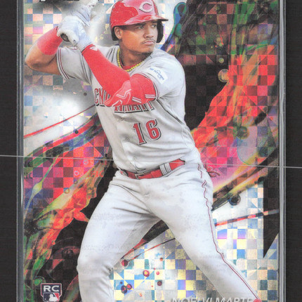 2024 Topps Finest Noelvi Marte #10 X-Fractor RC