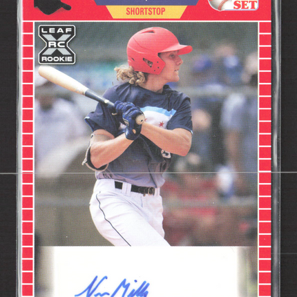 2021 Leaf Pro Set Noah Miller #PS-NM2 RC auto