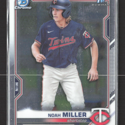 2021 Topps Bowman Draft Chrome Noah Miller #BDC-109