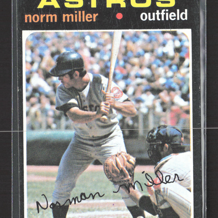 1971 Topps Norm Miller #18