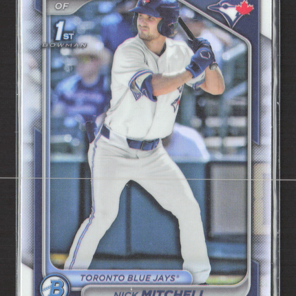 2024 Bowman Chrome Nick Mitchell #BDC-114 Refractor