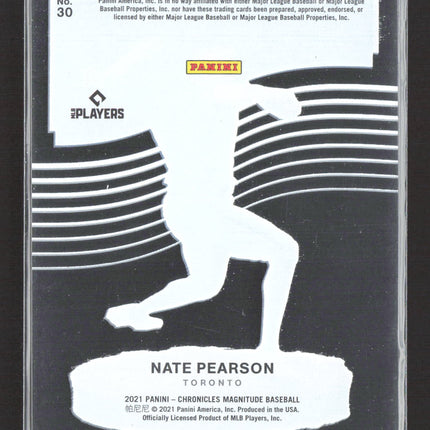 2021 Panini Chronicles Magnitude Nate Pearson #30 RC