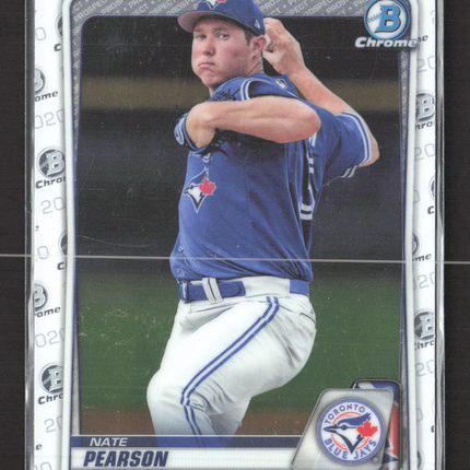 2020 Topps Bowman Chrome Nate Pearson #BCP-124