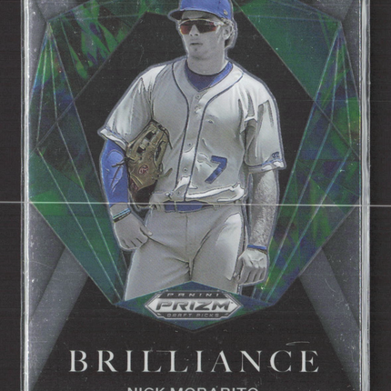 2022 Panini Prizm Draft Picks Nick Morabito #BR-NM Brilliance