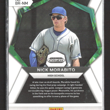 2022 Panini Prizm Draft Picks Nick Morabito #BR-NM Brilliance