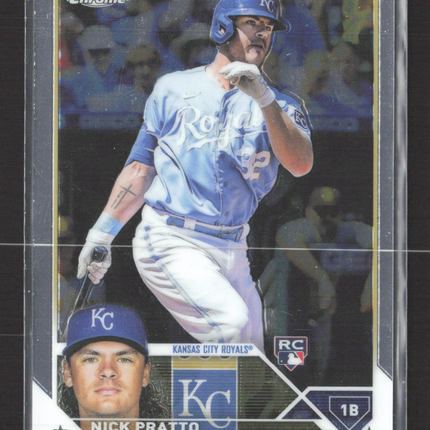 2023 Topps Chrome Nick Pratto #85 RC