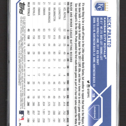 2023 Topps Chrome Nick Pratto #85 X-Fractor RC