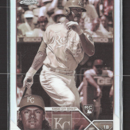 2023 Topps Chrome Nick Pratto #85 Sepia Refractor RC