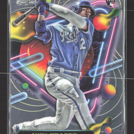 2023 Topps Chrome Cosmic Nick Pratto #17 RC