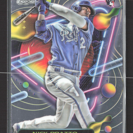 2023 Topps Chrome Cosmic Nick Pratto #17 RC