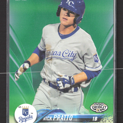 2018 Topps Pro Debut Nick Pratto #40 Green /99