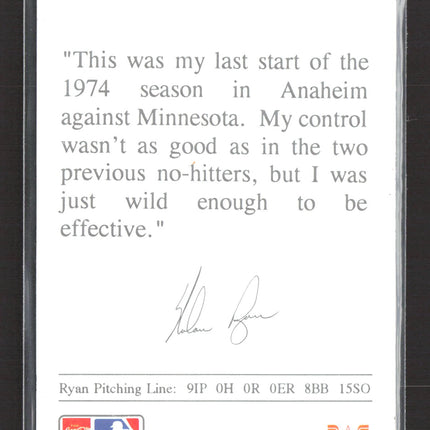 1993 Triad Nolan Ryan's Recollections Nolan Ryan #3