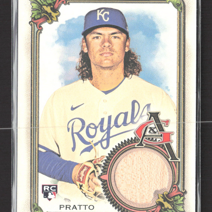 2023 Topps Allen & Ginter Nick Pratto #AGRA-NP bat relic RC