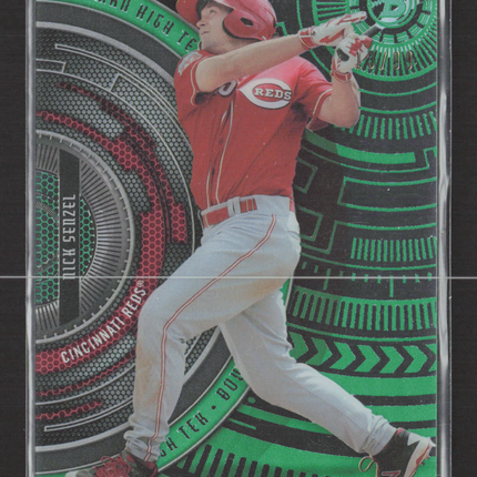 2017 Bowman High Tek Nick Senzel #BHT-NS Green /99
