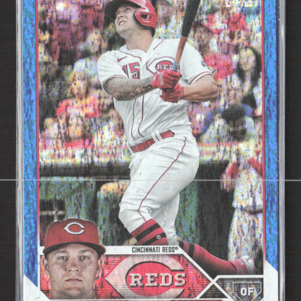2023 Topps Series 2 Nick Senzel #345 Blue Foil Board /999