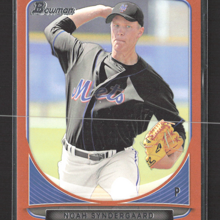 2013 Bowman Noah Syndergaard #TP-22 Orange 190/250