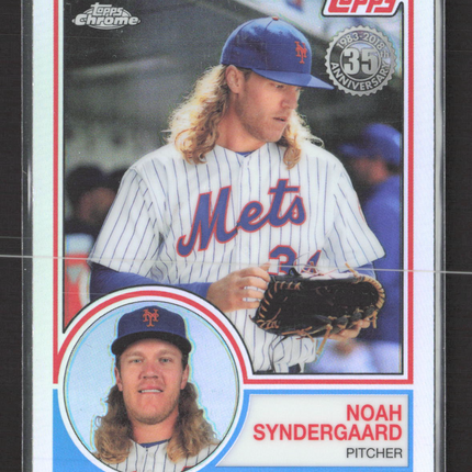 2018 Topps Chrome 1983 Topps 35th Anniversary Noah Syndergaard #83T-14